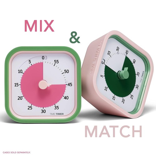 Temporizador de tiempo Home MOD - 60 minutos edición temporizador visual para niños - rosa peonía - Imagen 6 de 7