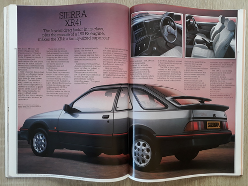 Ford Range Prospekt 1984 - XR3i XR4i Cabriolet Capri Injection Special - Bild 10 von 14