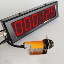 Large Screen Automatic Counter Single Head 30CM Infrared Sensor Conveyor Line a