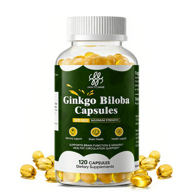 Ginkgo Biloba Capsules Extra Strength Supports Brain Function & Memory Support