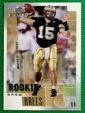 Drew Brees Rookie Cards Checklist and Autographed Memorabilia Guide 31
