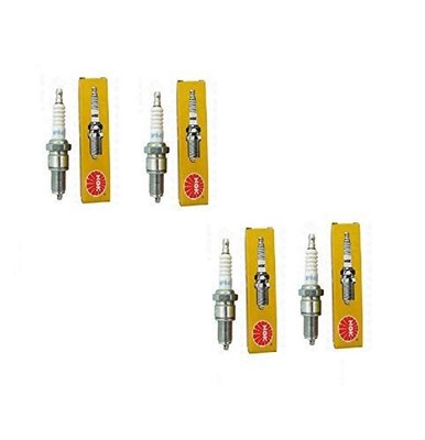 GENUINE OEM NGK PART # BPR4ES; SPARK PLUG 4 PACK