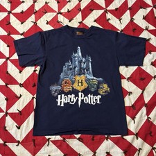 Vintage Harry Potter Castle T Shirt Youth Medium Used 2001 Promo