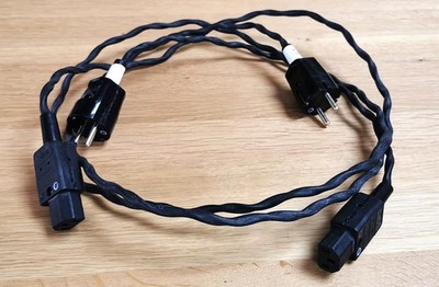Clockwork Audio Netzkabel 2 Stck. je 1,40m lang 