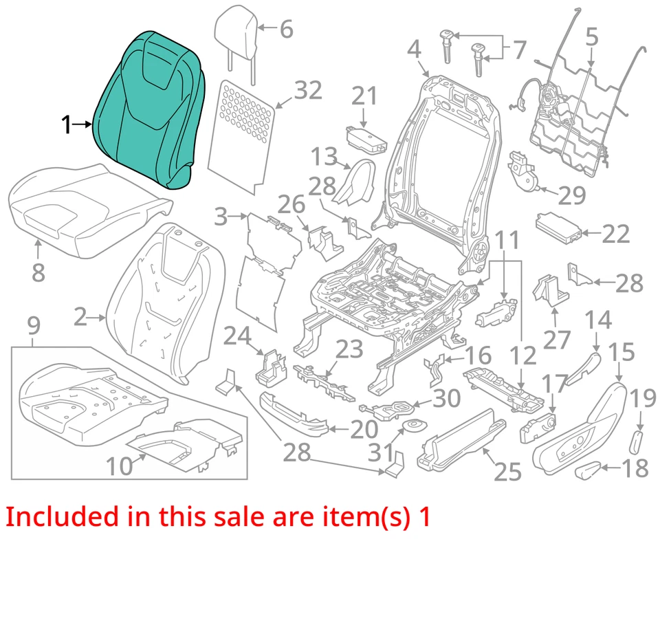 ПОДХОДИТ ДЛЯ 2016-2024 FORD EDGE КРЫШКА ASM FT4Z5864417EP - НОВЫЙ OEM - Изображение 3 из 4