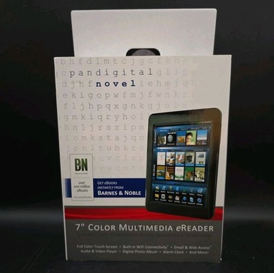 Pandigital Novel 7  Color Multimedia eReader Tablet Barnes & Nobles  