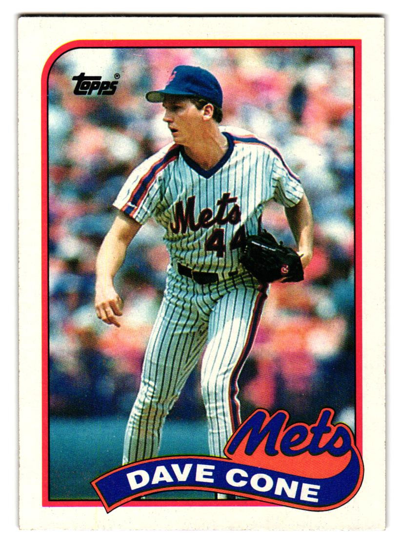 1989 Topps - David Cone #710 New York Mets