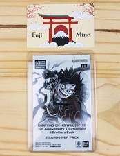 3 Brothers Pack / 3rd Anniversary Tournament Booster - One Piece Card Game OP TCG