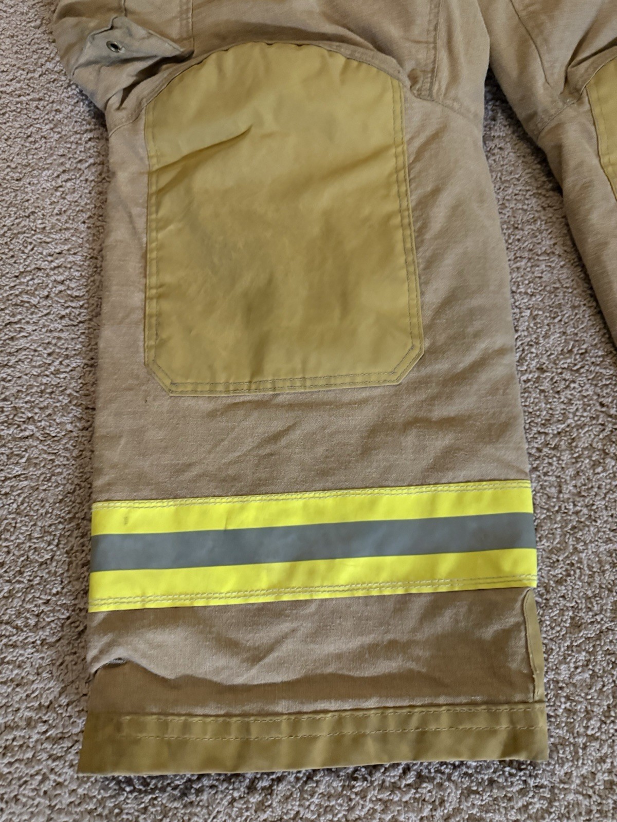 LIONS JANESVILLE FIRE FIGHTING BUNKER GEAR CROSSTECH PANTS 48R SUSPENDERS