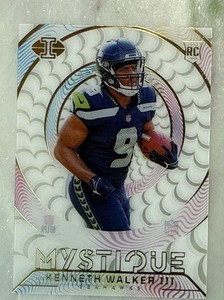 Kenneth Walker III 2022 Panini Illusions Mystique Acetate Card-#M-18  Seahawks