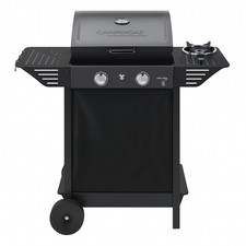 BARBECUE À GAZ AVEC PIERRE DE LAVE XPERT 100LS PLUS 7,1+2,1KW MADE IN ITALY