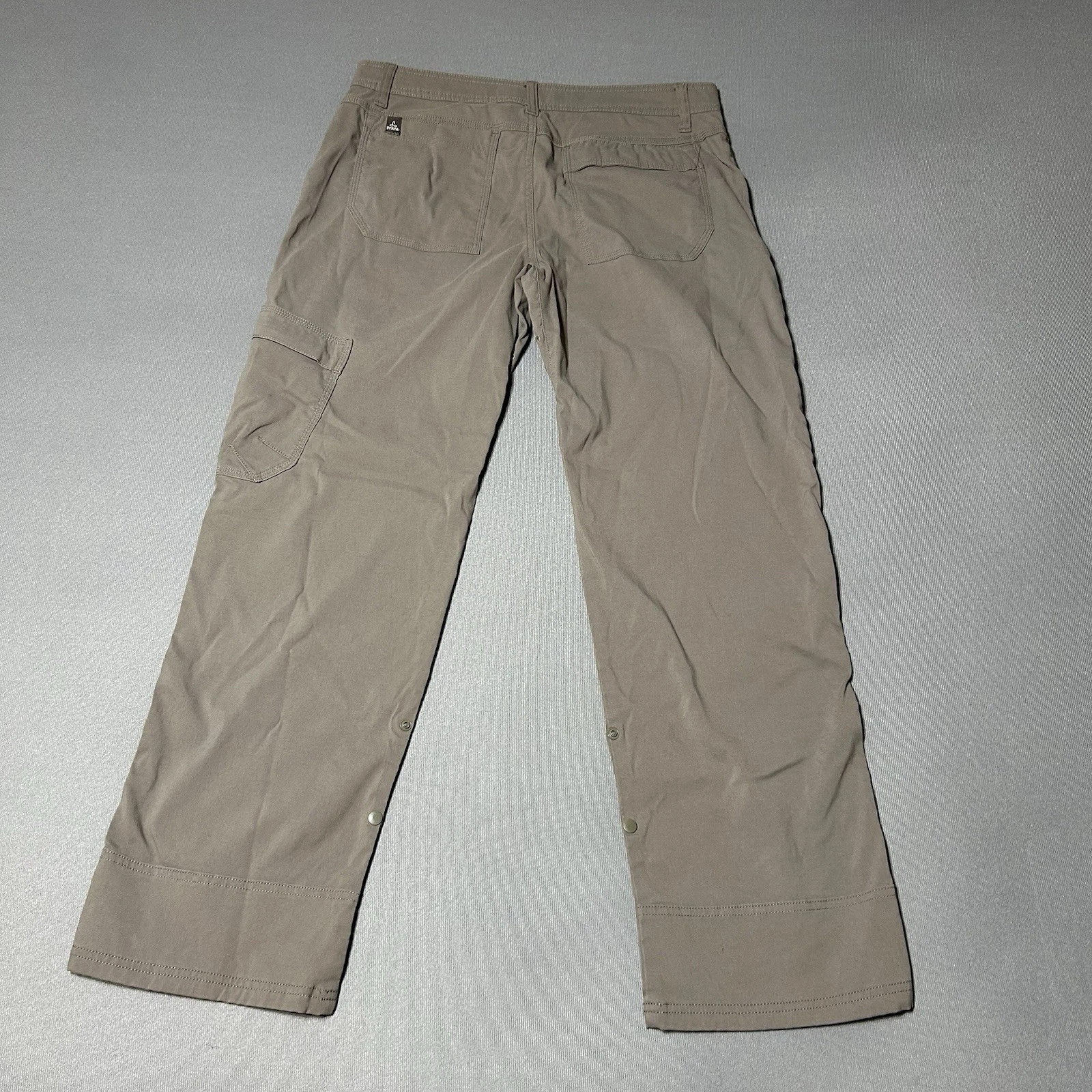 prana zion stretch belted roll tab cargo straight pants