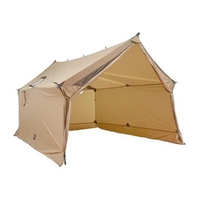 Cabin Hot Tent With Stove Jack Lightweight Waterproof 2 Persons Camping