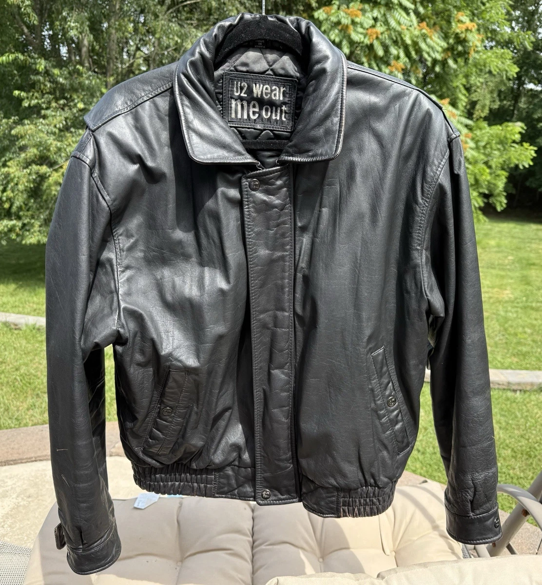 U2 Leather Outer Shell Coats, Jackets & Vests for Men for Sale