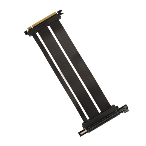 PCIE4.0 X16 Riser Cable High Speed 90° Double Row Graphics Card Extension Ca SAL - Afbeelding 15 van 22