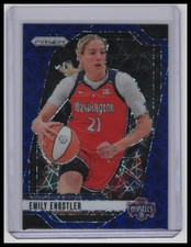 2024 Panini Prizm WNBA #67 Emily Engstler Blue Velocity Prizms