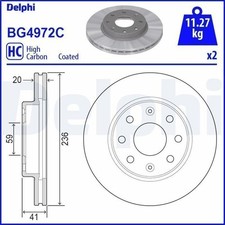 Disque de frein Daewoo NEXIA