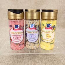 McCormick Bridgerton Strawberries  Cream Lavender Vanilla Sweet Lemon Finishing