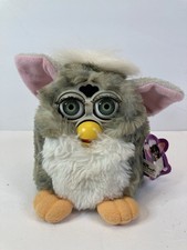 Vintage Furby Church Mouse Blue Eyes 70-800 1998 Tiger Electronics with tag