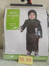 Reaper Grim Skeleton Toddler Halloween Costume Size 3-6 months NEW