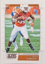 2019 Score #402 Lil'Jordan Humphrey Texas Longhorns RC