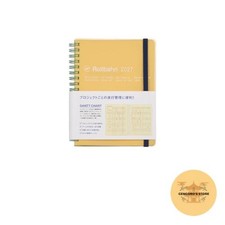 Delfonics Rollbahn Diary 2027 Gantt Chart Clear L Clear Orange Japan