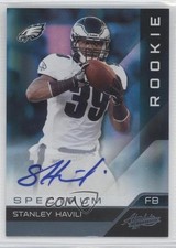 2011 Absolute Memorabilia Rookie Spectrum Platinum 14/25 Stanley Havili Auto 0a7