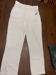 NWT!! Baseball pants MVP Champro Adult med White Open Bottom