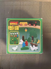Vintage Brio CITY PARK SET 33578 Wooden Railway Original Box