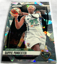 2024 Prizm WNBA Basketball Cappie Pondexter New York Liberty Cracked Ice Prizm