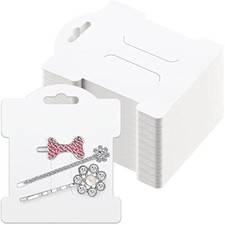 100 pcs hair clip display cards headband display cards hair bow holder