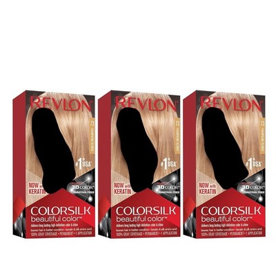 Revlon Permanent Hair Color, 73 Champange Blonde, 4.4 Oz (Pack of 12)