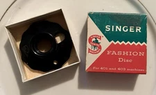 Vintage Singer 174544 Shag Fashion Disc #16 Cam for 401 & 403 Machines