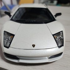 Lamborghini Murcielago minicar white 1/18 #2ae733