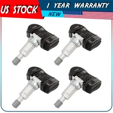 ✔Set of 4 Volkswagen Audi TIRE PRESSURE SENSOR TPMS 1K0 907 255C SET-TS04