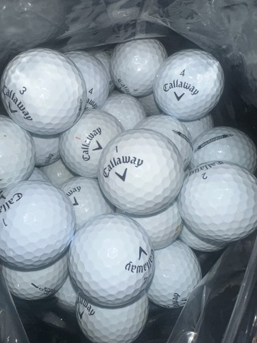 Mixed Callaway used golf ball lot. 42 clean polished used Callaway golf balls.