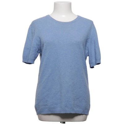 Soft Goat, Strickpullover, Größe: M, Blau, Kaschmir, Einfarbig, Feinstrick #vYs