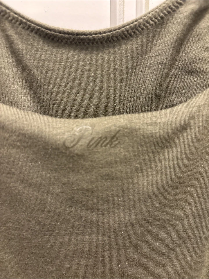 Body Victoria’s Secret ROSA Verde Oscuro, Talla M, Con Aros Incorporados Foto 3 de 4