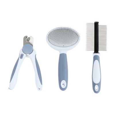 MiMu Pet Groomer Kit - Dog Nail Trimmers, Dog Slicker Brush, and Wire Dog Brush
