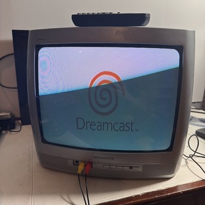 VINTAGE MAGNAVOX 13MT1431 13'' CRT TV RETRO GAMING TELEVISION W/ REMOTE TESTED 