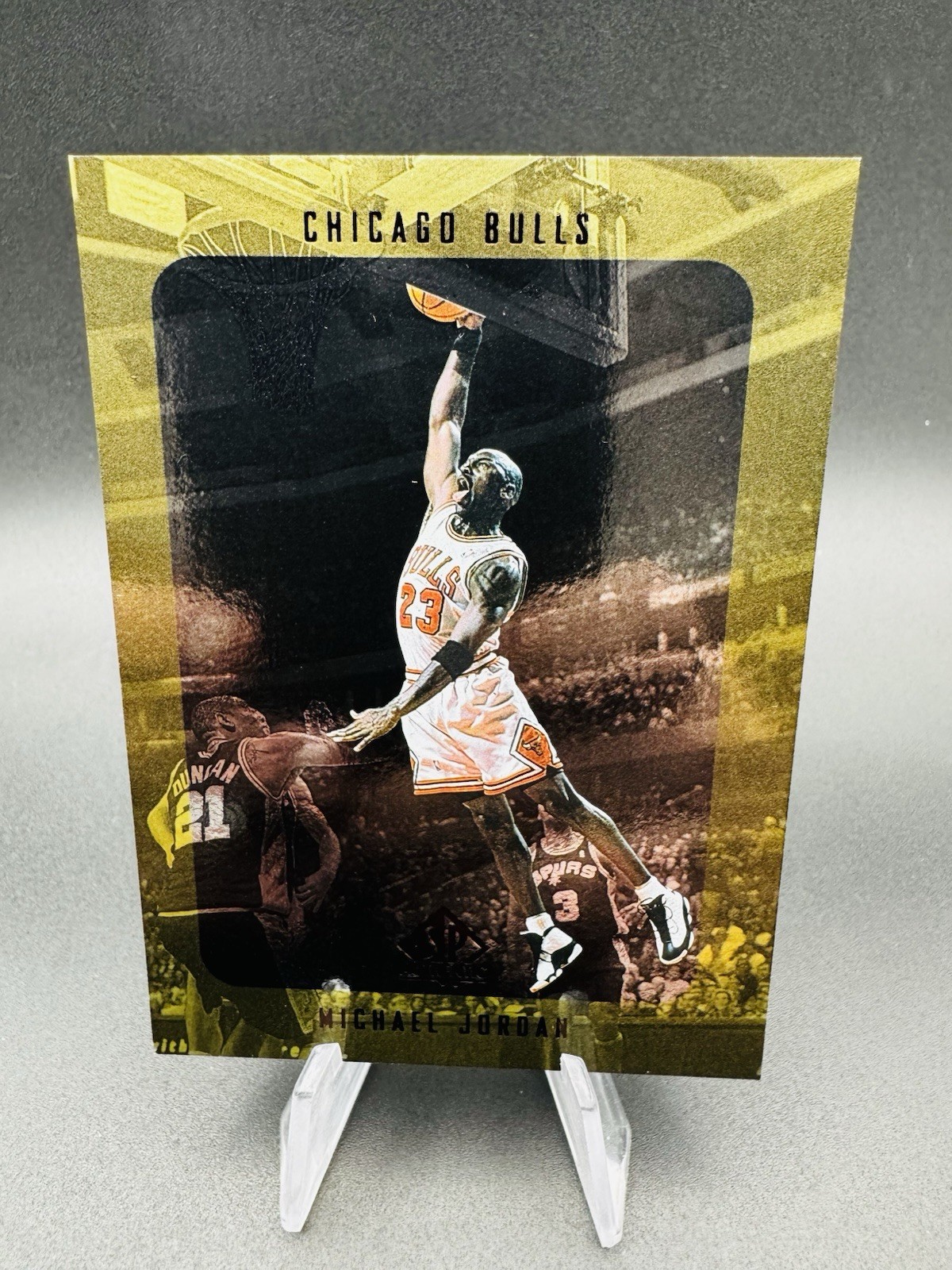 1997 SP Authentic Sample Michael Jordan #SPA23