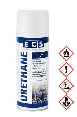 ECS 71 URETHANE Isolierlack Schutzlack Polyurethan Spray 400 ml