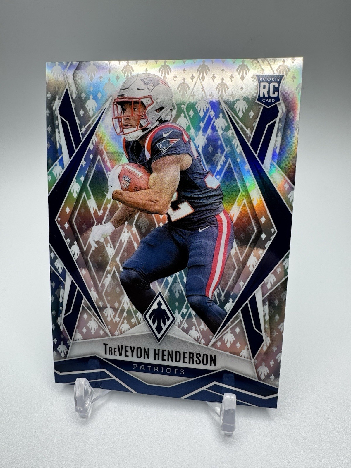 2025 Panini Phoenix Football TreVeyon Henderson RC #187 Phoenix Parallel SN /149