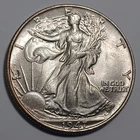 Stunning MS 1947-P Walking Liberty Half Dollar, Great Strike, Orig. Luster.