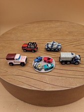 Vintage 1989 Micro Machines Insiders Lot Of 8 Vehicles