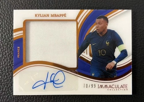 Kylian Mbapp 2023 Panini Kylian Mbapp Auto