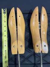 Adjustable Shoe Stretcher Wood Metal Size 1  1 Pre-Owned