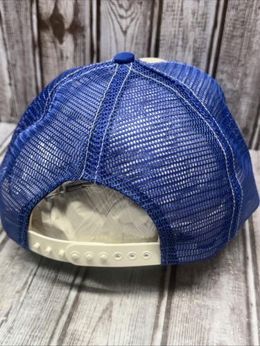 Vintage 80’s Atlanta Braves Mesh SnapBack Hat Cap Little A Embroidered M-L - Picture 3 of 6