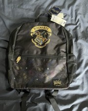 Harry Potter Hogwarts Backpack Black Bag School Bag Unisex Boys Girls New Gift