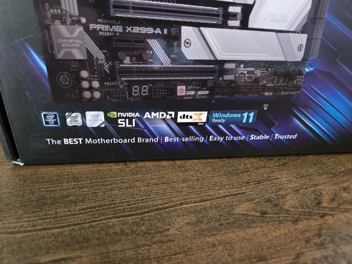 ASUS Prime X299-A II ATX Motherboard, Intel X299, LGA 2066, 12 IR3555 Power - Picture 3 of 13